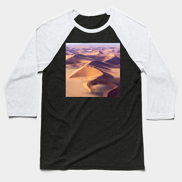 Sand hills from the air. Baseball T-Shirt by sma1050